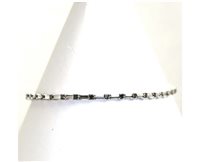 Bracciale Salvini Tennis Unisex in Oro bianco Diamante 20037355 - 20037355